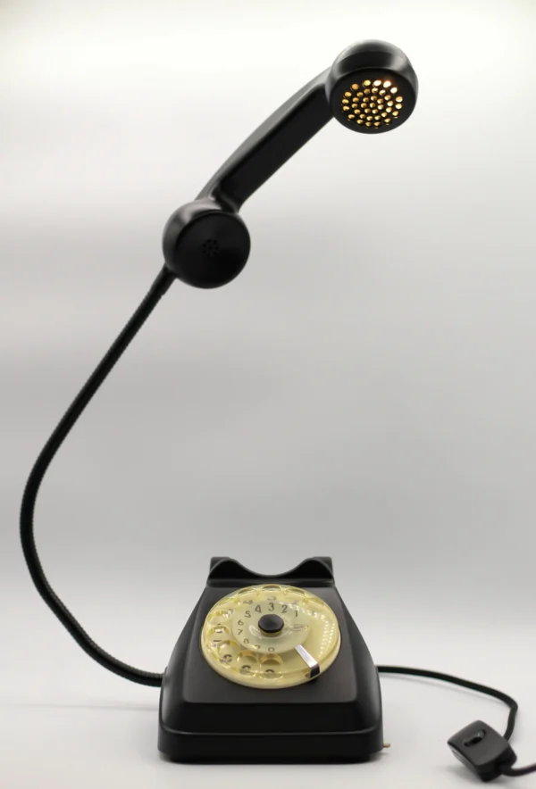 Abat-jour Phone Black