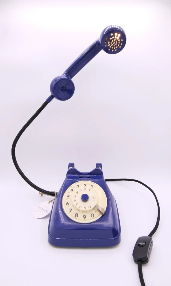 Abat-jour telefono blu
